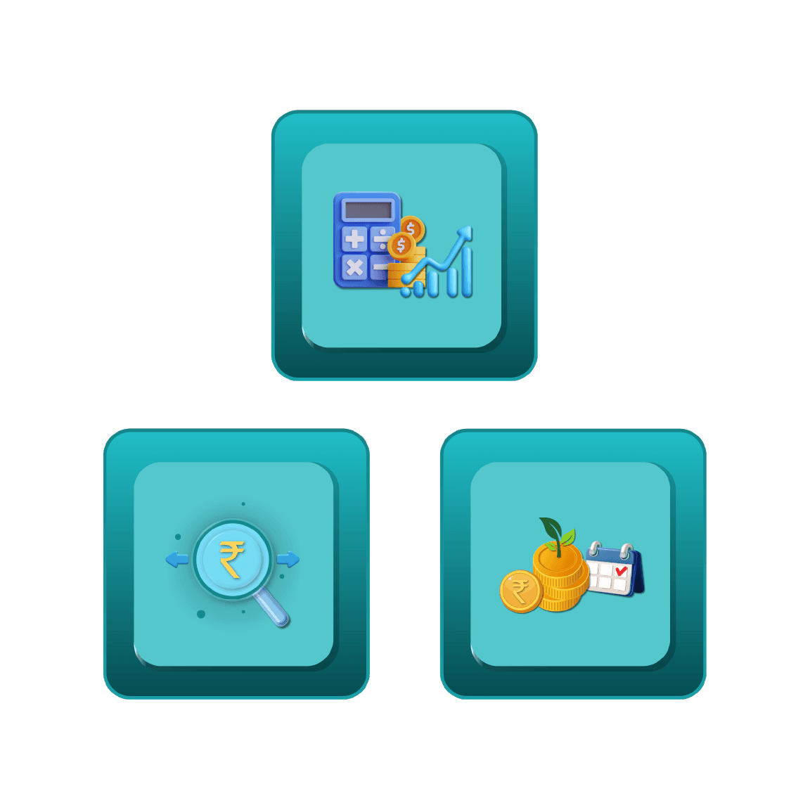 Investment calculator illustration